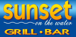 Sunset on the water logo